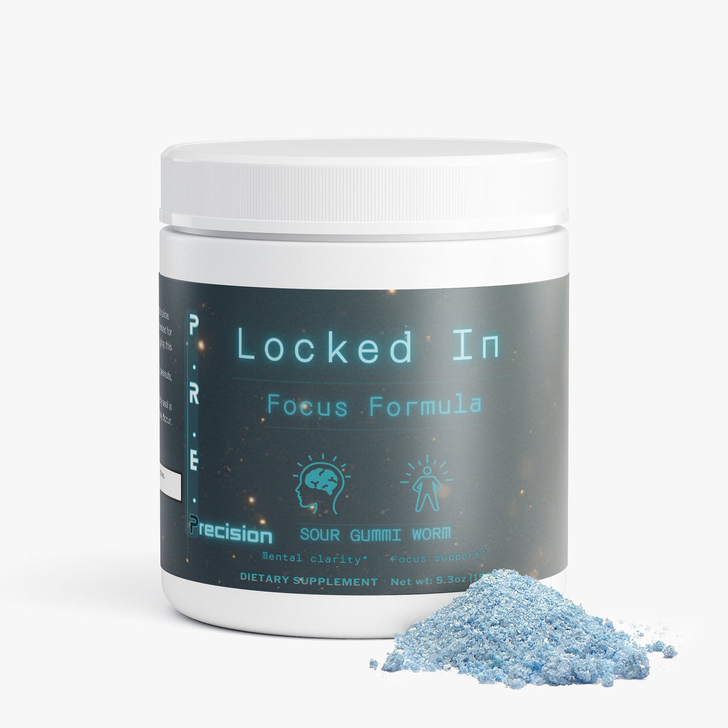 Focus Powder (Sour Gummi Worm)