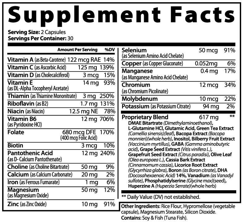 Baseline Brain & Focus Formula
